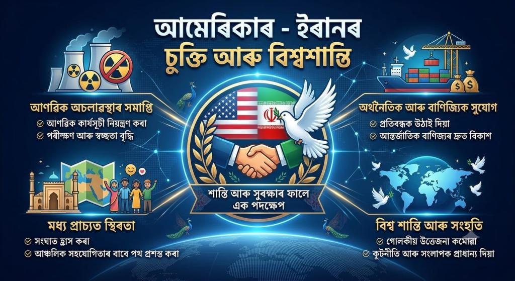ঐতিহাসিক চুক্তিৰ দিশে আমেৰিকা-ইৰান
